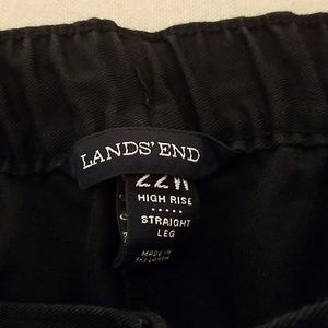 3 pair! Lands end women 22 long pants black